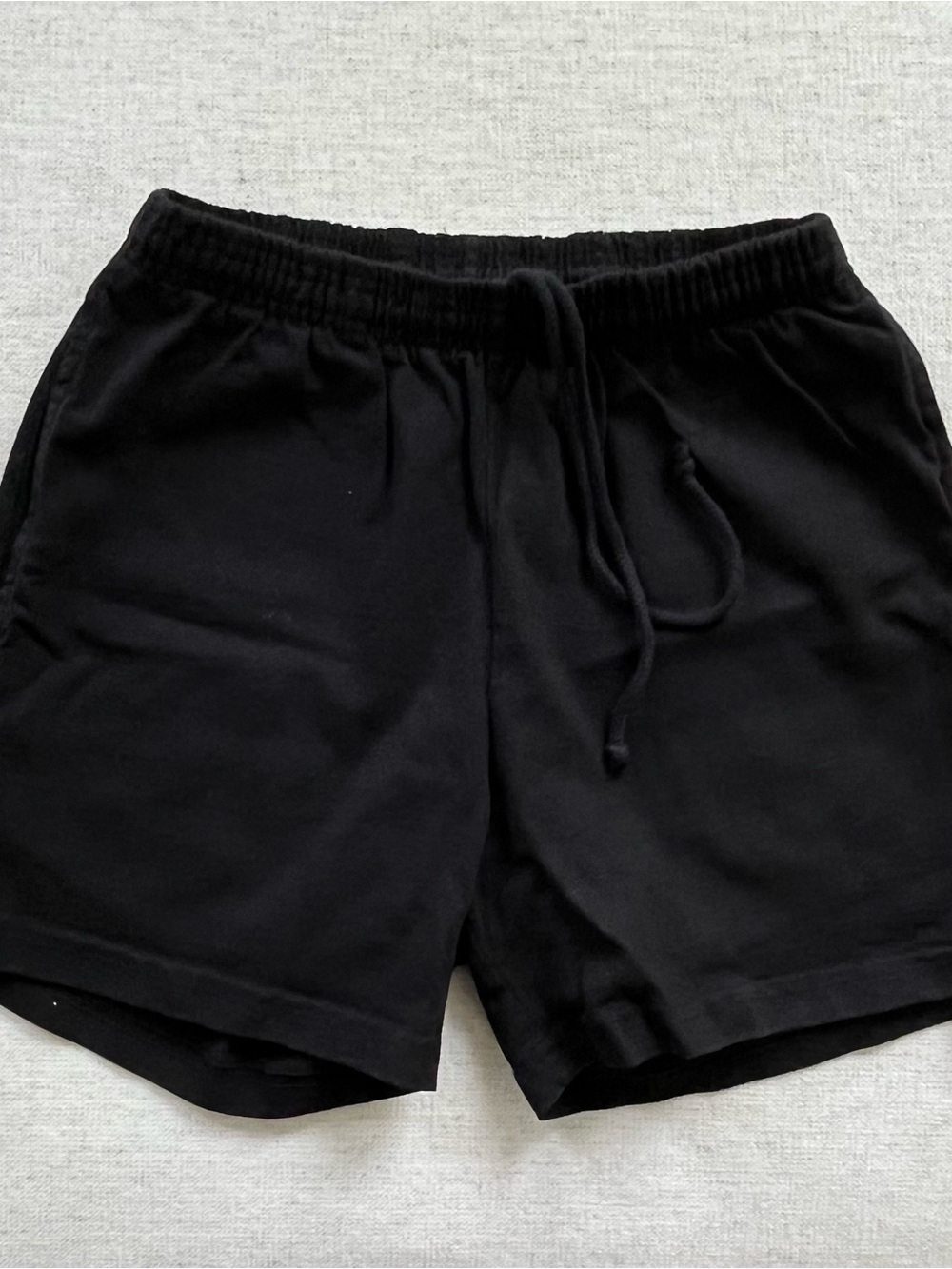 Los Angeles Apparel Black Cotton Shorts